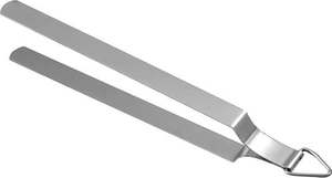 Stainless Steel <b>Tong</b> Roti Chapati Chimta Chipya Antique Design Food <b>Serving</b> <b>Tong</b> with Silver Lid Premium Quality Easy Store - Product Image 2