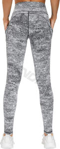 2024 Lulu Align Leggings de tela para mujeres Tiktok Gym Fitness cintura alta Levantamiento de glúteos transpirable deporte compresión Yoga Pantalones - Product Image 5