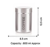 Recipientes de Acero Inoxidable Modernos de Alta Calidad para Té, Azúcar y Café, Duraderos, Resistentes al Óxido, Recipientes de Cocina Ecológicos para Alimentos