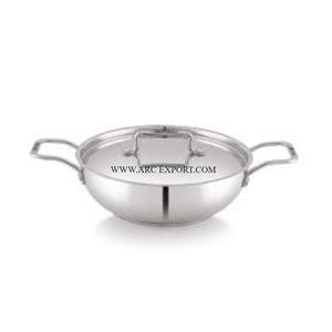 Admirable diseño Simple cobre pulido mesa superior utensilios de cocina cocinar alimentos Kadhai mejor calidad superior cocina de gran tamaño Kadhai - Product Image 6