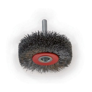OSBORN Round <b>Brush</b> 75 mm 10 mm Stainless Steel 0.3 mm Wire Thickness 4500 Min- High-Speed Product Category <b>Brush</b> - Product Image 1