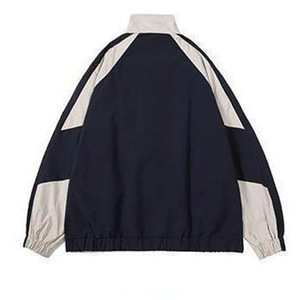 เสื้อแจ็คเก็ตกันลมสำหรับผู้ชายเสื้อกันลมมีซิปรูดแบบไนลอนน้ำหนักเบาว่างเปล่า - Product Image 6