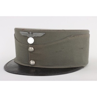 Gorra Austro-Húngara de la Primera Guerra Mundial, Réplica, con Cordones, para Fiestas, Accesorio Histórico, Detalles Auténticos, Tela de Lana Fina, Bordado a Mano
