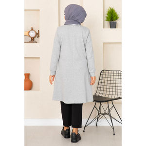 Nouvelle saison modeste Satin Abaya robe caftan tunique femmes hiver vêtements islamiques dubaï conception ethnique fabricants turcs hiver - Product Image 6