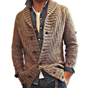 <b>Men</b> <b>Cardigan</b> Soft Fabric <b>Long</b> Sleeve Warm Casual Outfit Comfortable Fit <b>Men</b> <b>Cardigan</b> Stylish Everyday Outfit - Product Image 2