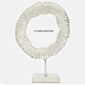 Fancy Flying Birds Design Gold Finished <b>Decorative</b> Sculpture New Arrival Aluminum Metal Long Marble Base - Product Image 2