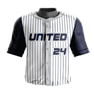 2025 Diseño personalizado Base Ball Uniform Set Uniforme de béisbol de alta calidad para hombres/Uniformes de ropa deportiva de Softbol - Product Image 4