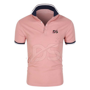 T-shirts pour hommes en coton 100% tricoté de qualité supérieure, coupe ajustée, manches courtes, respirants, séchage rapide, légers, personnalisables - Product Image 1