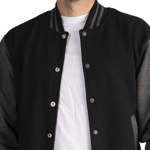 Veste universitaire en toile unisexe de haute qualité, best-seller, élégante, pour adultes, vêtements décontractés pour hommes, avec service OEM - Product Image 6