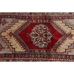 พรมตุรกีขนาด 3.8x5.8 ฟุต พรมลายวินเทจ พรมลายดอกไม้สีน้ำตาลแดง - Product Image 4