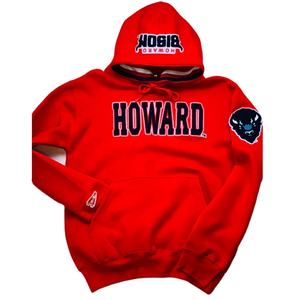 Sudaderas con Capucha Universitarias Rojas Personalizadas con Precios al por Mayor - Product Image 1