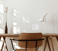 Cubierta de Interruptor de Pared de PC Blanca de Gran Tamaño, Personalizable, con Certificación ETL, para Decoración de Interiores