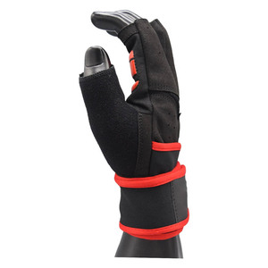 Gants de musculation en cuir antidérapants à demi-doigts, haute qualité, personnalisables (logo et couleur), pour sport et activités de plein air – Vente chaude - Product Image 5