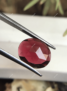 Rodolita natural Granate Oval Rose Cut RoseCut Piedras preciosas sueltas 2x4 a 11x13mm Directo del fabricante Precio al por mayor Joyería - Product Image 6