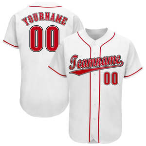 Vente en gros de maillot de baseball personnalisé en vrac tissu léger et respirant confort résistant à l'humidité à séchage rapide durable cousu - Product Image 5