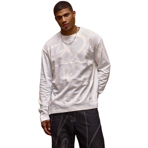 Vente en gros de chemises à manches longues à la mode pour hommes confortables à porter au quotidien tissu en coton doux à manches longues hauts avec logo personnalisé disponible - Product Image 1