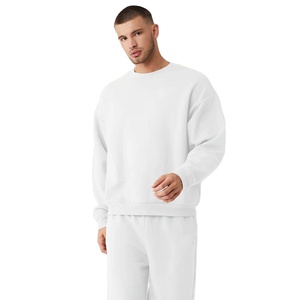 Sweatshirts à col rond pour hommes Vente en gros de gros Tissu de haute qualité polaire pour tenue décontractée Gym et activités de plein air - Product Image 1