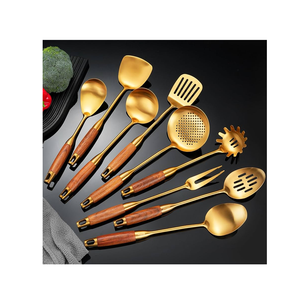 Cucharón de latón, mango de cuchara, tamaño personalizable, utensilios de cocina de mesa, accesorios de cocina, cuchara de cocina de latón - Product Image 3