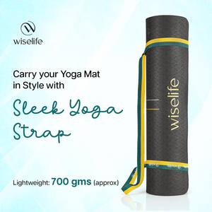 Esterilla de yoga ecológica ultrafina Wiselife: ligera, fuerte y sostenible - Product Image 4