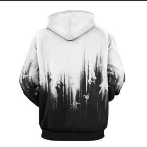 Pull à capuche pour homme automne et hiver 100% polyester décontracté couleur unie haute qualité poids lourd bon prix - Product Image 2