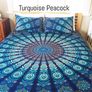 Extra Large Ombre Mandala Picnic Blanket, Bohemian <b>Double</b> <b>Bed</b> Sheet, Boho Furniture Cover, <b>Bed</b> Room Decor, Hippie <b>Canopy</b> - Product Image 3