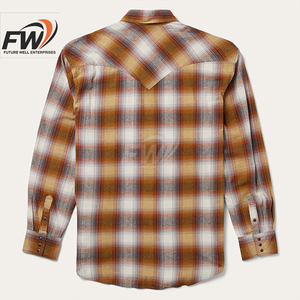 เสื้อเชิ้ตผ้าแฟลนเนลผู้ชาย ยี่ห้อ Easy Wash ทนทาน ระบายอากาศได้ดี สวมใส่สบาย ไม่ยับง่าย เหมาะสำหรับใส่ลำลอง ดีไซน์ใหม่ - Product Image 2