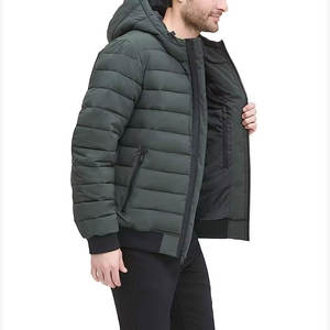 Latest Design Men's Short Puffer <b>Jacket</b> High Quality Custom Made Logo Winter Zipper Breathable Windproof Plus Size <b>Soft</b> <b>Shell</b> - Product Image 1