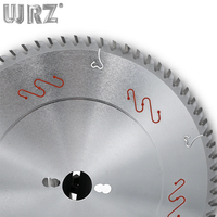 Lame de scie circulaire TCT industrielle robuste sans éclats pour la découpe de précision du MDF et du panneaux de particules, pour le travail du bois