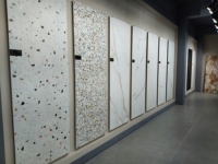 Comptoirs de cuisine modernes effet marbre et granit Dessus de table 800x2400mm 800x3000mm 800x3200mm Dalle de pierre frittée