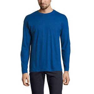 T-shirts personnalisés à col rond pour hommes, ultra doux, 100 % coton biologique, écologiques, séchage rapide, extensibles - Product Image 1