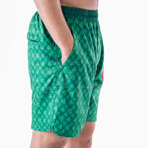 Nouveau design haut de gamme pour hommes, impression par sublimation, couleur unie, service OEM personnalisé, séchage rapide, respirant, taille élastique en toile - Product Image 2