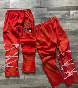 Vente en gros de haute qualité sweats à capuche d'hiver ensemble de pantalons de survêtement impression 3D personnalisée Hip Hop Streetwar survêtements femmes hommes survêtements - Product Image 4