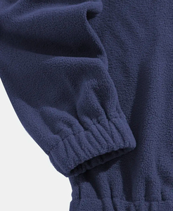 Sudadera con estampado gráfico bordado de banderas para hombre, Sudadera de manga larga con cuello levantado y media cremallera para regalo al aire libre - Product Image 4