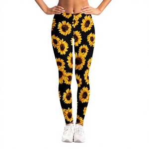 Pantalones de Yoga para Mujer al por Mayor, Leggings de Cintura Alta con Control de Abdomen, Ropa Deportiva para Gimnasio, Correr y Fitness - Product Image 1