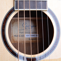Kualitas tinggi dengan harga pabrik kayu Solid gitar dengan indian rosewood gitar kembali dan sisi