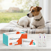 Kit de diagnostic vétérinaire pour animaux de compagnie : Détection de la giardiasis dans les échantillons fécaux de chien – Test rapide d'antigène Canine Giardia en une étape (vente en gros)