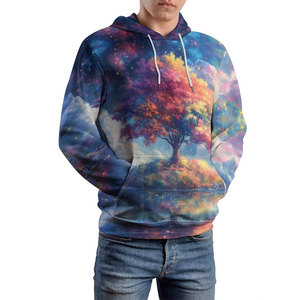 เสื้อฮู้ดพิมพ์ลายมีสไตล์ - Product Image 1