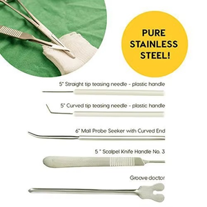 Kit de Anatomía Equina Reutilizable Avanzado para Laboratorio de Biología para Estudiantes, Fuente de Alimentación Manual, Instrumentos Quirúrgicos de Acero Inoxidable para - Product Image 4
