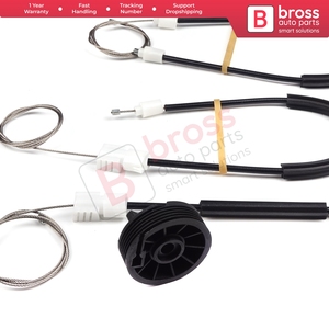 BWR408 Power Window Regulator Repair Set Front Right Door for Primera P11 WP11 1996-2002 4/5 Door 807002F000 Bross <b>Auto</b> <b>Parts</b> - Product Image 4