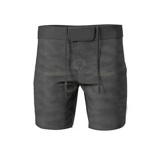 Short MMA pour hommes le plus vendu, taille élastique, style sportif avec motif solide, séchage rapide et respirant, concevez votre propre modèle - Product Image 6