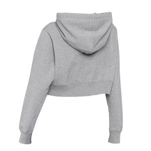 Sudadera corta con capucha transpirable de color personalizado para mujer Sudadera con capucha corta de fabricante de Pakistán a la venta logotipo personalizado con diseño - Product Image 2
