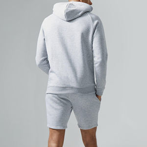 Ensemble de survêtements décontractés respirants pour hommes, en molleton technique personnalisé 100 % coton, vente en gros - Product Image 4