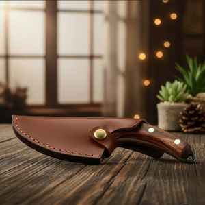 Juego de Cuatro Cuchillos de Chef Premium, Afilados, de Alta Calidad, Hechos a Mano, de Acero al Carbono, con Hoja Completa y Borde Recto - Product Image 3