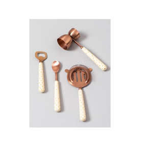 Kit de bar cuillère en laiton avec manche en résine et articles de fête pour restaurants et pièce au design unique avec vente - Product Image 6