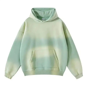 Haute qualité 100% coton hommes pull à capuche sweat Premium lourd polaire broderie sweat à capuche surdimensionné pour l'automne - Product Image 4