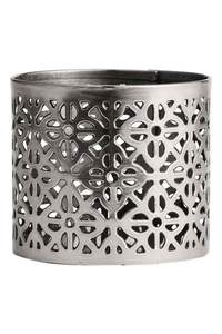 Set of 3 metal <b>candle</b> <b>votive</b> holders with antique finished ideal for home and restaurants table decor - Product Image 3