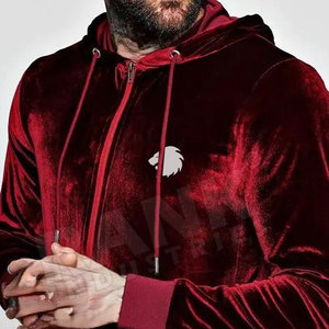 Luxury Designer <b>Men</b> <b>Velvet</b> Tracksuits Set Soft Premium Fabric Hoodie Pants 2 Piece Suits <b>Men</b> <b>Velvet</b> Tracksuits - Product Image 3