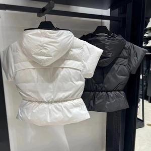 เสื้อแจ็กเก็ตกอล์ฟสำหรับผู้หญิงเสื้อสเวตเตอร์ขนห่านกีฬาคลาสสิกทรงเข้ารูปพร้อมซิปปิดผ้าใบให้ความอบอุ่นในฤดูใบไม้ร่วงฤดูหนาว - Product Image 4