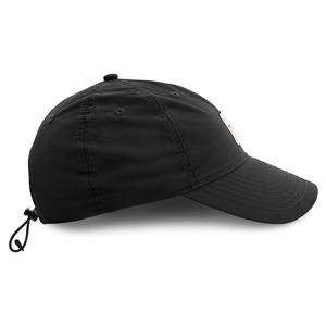 Chapeaux de baseball de marque pour hommes avec logo brodé en 3D Matériau solide en nylon noir uni Conception d'étiquettes tissées Casquettes de numéro de modèle - Product Image 3
