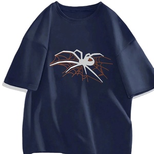 เสื้อยืดคอกลมแบบริงเกอร์ พิมพ์ลายตามสั่ง ปี 2025 ผ้าฝ้าย 100% คุณภาพสูง เนื้อผ้าหนา พิมพ์ลายสกรีน เสื้อยืดผู้ชาย - Product Image 1